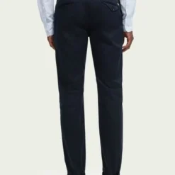Chino Broeken Scotch And Soda Chino Slim Mott Donkerblauw 8 Chino Broeken Scotch And Soda Chino Slim Mott Donkerblauw -Sport Jas Verkoopwinkel 72048 5
