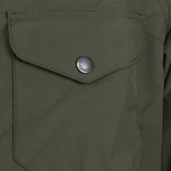 Waxjas Voor Heren Barbour Shoreliner Jas Olive -Sport Jas Verkoopwinkel 72195 4