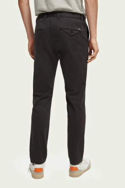 Chino Broeken Scotch And Soda Mott Chino Donkergrijs 3 Chino Broeken Scotch And Soda Mott Chino Donkergrijs - Afbeelding 3
