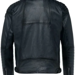 Tussenjassen Vanguard Sheep Veg Oily Leren Jas Navy -Sport Jas Verkoopwinkel 72850 2 1