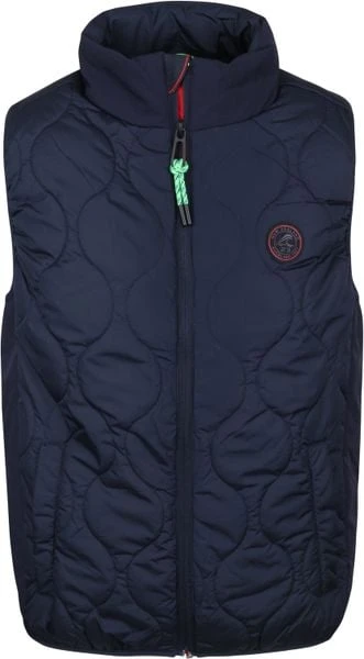 Bodywarmers Heren New Zealand Auckland Tooth Peak Bodywarmer Donkerblauw 6 Bodywarmers Heren New Zealand Auckland Tooth Peak Bodywarmer Donkerblauw - Afbeelding 6