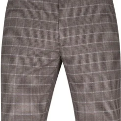 Pantalons Suitable Pantalon Jersey Bruin Pied De Poule -Sport Jas Verkoopwinkel 73287 2 1