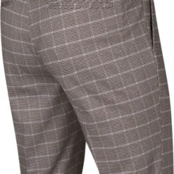 Pantalons Suitable Pantalon Jersey Bruin Pied De Poule -Sport Jas Verkoopwinkel 73287 4