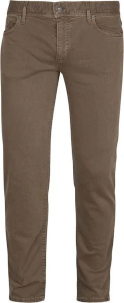 Five-Pocket Broeken Alberto Pipe Broek Bruin 5 Five-Pocket Broeken Alberto Pipe Broek Bruin - Afbeelding 5