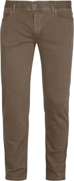 Five-Pocket Broeken Alberto Pipe Broek Bruin