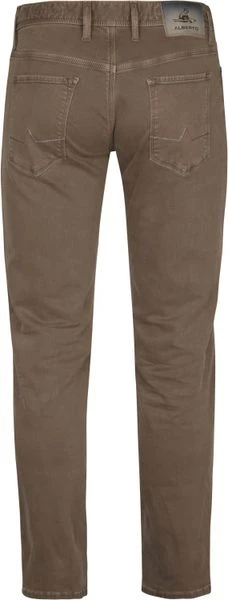 Five-Pocket Broeken Alberto Pipe Broek Bruin 4 Five-Pocket Broeken Alberto Pipe Broek Bruin - Afbeelding 4