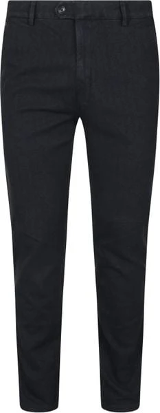 Chino Broeken Meyer Chino Bonn Herringbone Donkerblauw 5 Chino Broeken Meyer Chino Bonn Herringbone Donkerblauw - Afbeelding 5