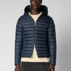 Tussenjassen Save The Duck Jas Giga Donald Blue Black -Sport Jas Verkoopwinkel 74458 2 1