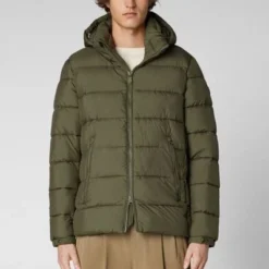 Tussenjassen Save The Duck Jas Boris Laurel Green -Sport Jas Verkoopwinkel 74465 2 1