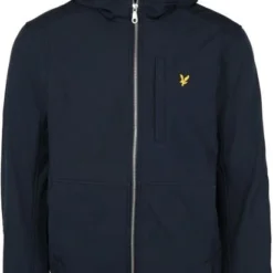 Lyle And Scott Winterjas Voor Heren Lyle & Scott Softshell Jas Donkerblauw -Sport Jas Verkoopwinkel 74521 1 1