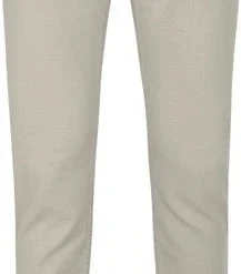 Five-Pocket Broeken Gardeur Bill Broek Five Pocket Licht Beige