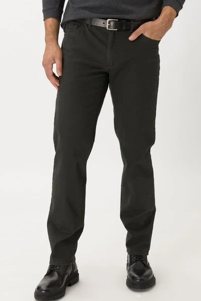 Five-Pocket Broeken Brax Cadiz Broek Five Pocket Donkergroen Print 3 Five-Pocket Broeken Brax Cadiz Broek Five Pocket Donkergroen Print - Afbeelding 3