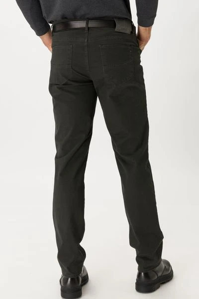 Five-Pocket Broeken Brax Cadiz Broek Five Pocket Donkergroen Print 4 Five-Pocket Broeken Brax Cadiz Broek Five Pocket Donkergroen Print - Afbeelding 4