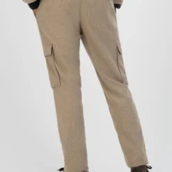 Chino Broeken Dstrezzed Lancaster Combat Chino Flannel Beige -Sport Jas Verkoopwinkel 74648 3