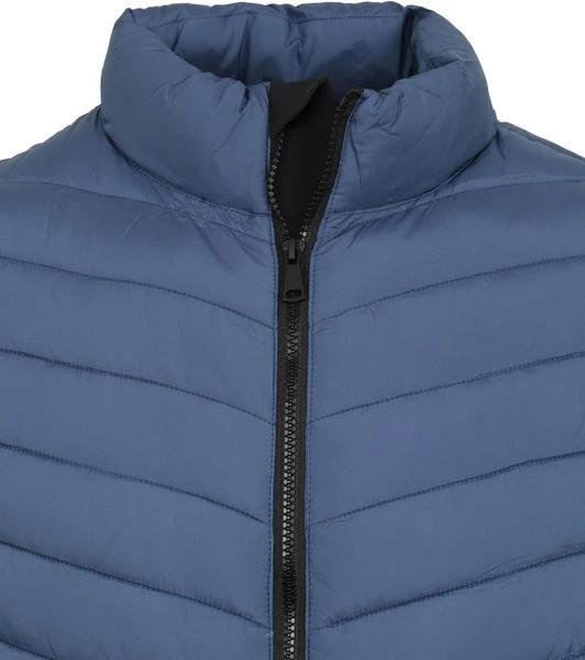 Tussenjassen Suitable Jas Toni Mid Blauw 2 Tussenjassen Suitable Jas Toni Mid Blauw - Afbeelding 2