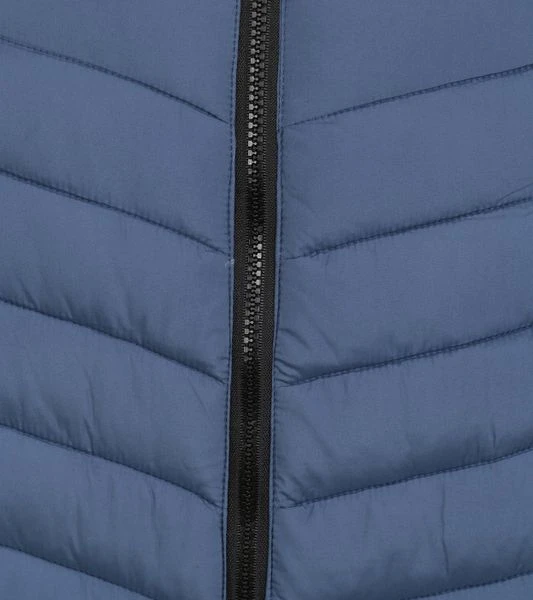 Tussenjassen Suitable Jas Toni Mid Blauw 3 Tussenjassen Suitable Jas Toni Mid Blauw - Afbeelding 3