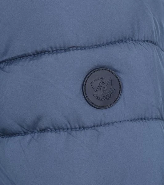 Tussenjassen Suitable Jas Toni Mid Blauw 5 Tussenjassen Suitable Jas Toni Mid Blauw - Afbeelding 5