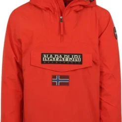 Winterjas Voor Heren Napapijri Rainforest Jas Rood -Sport Jas Verkoopwinkel 74736 1 1