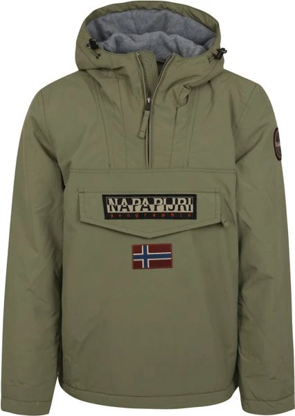 Winterjas Voor Heren Napapijri Rainforest Jas Groen 1 Winterjas Voor Heren Napapijri Rainforest Jas Groen