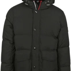 Winterjas Voor Heren Tommy Hilfiger Jas Zwart