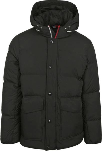 Winterjas Voor Heren Tommy Hilfiger Jas Zwart 1 Winterjas Voor Heren Tommy Hilfiger Jas Zwart