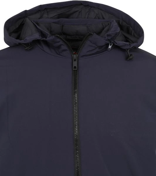 Winterjas Voor Heren Suitable Hike Jas Donkerblauw 2 Winterjas Voor Heren Suitable Hike Jas Donkerblauw - Afbeelding 2