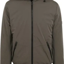 Winterjas Voor Heren Suitable Hike Jas Donkergroen