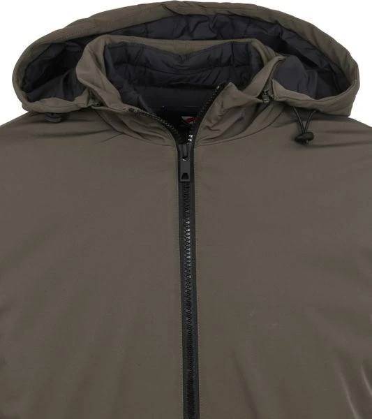 Winterjas Voor Heren Suitable Hike Jas Donkergroen 2 Winterjas Voor Heren Suitable Hike Jas Donkergroen - Afbeelding 2