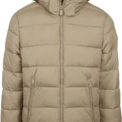 Winterjas Voor Heren Save The Duck Jas Boris Beige
