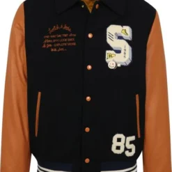 Wollen Jassen Scotch And Soda College Jas Donkerblauw