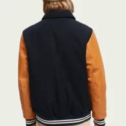 Wollen Jassen Scotch And Soda College Jas Donkerblauw 8 Wollen Jassen Scotch And Soda College Jas Donkerblauw -Sport Jas Verkoopwinkel 74800 7