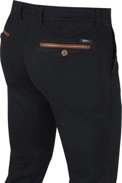 Chino Broeken Gardeur Chino Benny 3 Donkerblauw 3 Chino Broeken Gardeur Chino Benny 3 Donkerblauw - Afbeelding 3