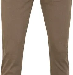 Chino Broeken Alberto Rob Stretch Chino Beige