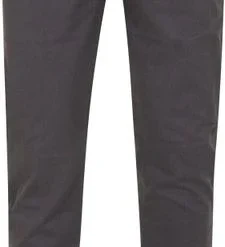 Chino Broeken Suitable Chino Pico Print Grijs