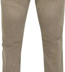 Five-Pocket Broeken Pierre Cardin Broek Lyon Tapered Future Flex Lichtbruin -Sport Jas Verkoopwinkel 74936 4