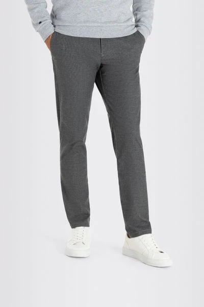 Chino Broeken Mac Lennox Chino Pied De Poule Grijs 2 Chino Broeken Mac Lennox Chino Pied De Poule Grijs - Afbeelding 2