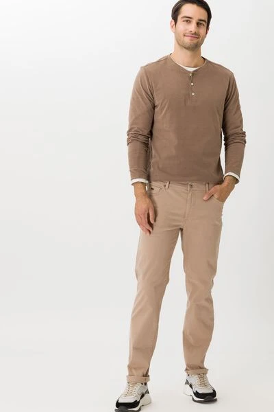 Five-Pocket Broeken Brax Cadiz Broek Beige 2 Five-Pocket Broeken Brax Cadiz Broek Beige - Afbeelding 2
