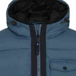 Scotch And Soda Winterjas Voor Heren Scotch & Soda Puffer Jas Blauw -Sport Jas Verkoopwinkel 74958 2