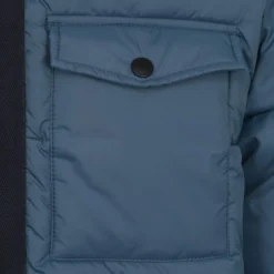 Scotch And Soda Winterjas Voor Heren Scotch & Soda Puffer Jas Blauw -Sport Jas Verkoopwinkel 74958 4