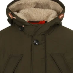 Scotch And Soda Parka Jas Voor Heren Scotch & Soda Parka Jas Donkergroen -Sport Jas Verkoopwinkel 74959 2