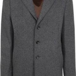 Wollen Jassen Suitable Job Coat Grijs -Sport Jas Verkoopwinkel 75036 3