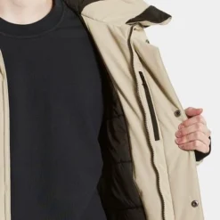 Parka Jas Voor Heren Didriksons Drew Jas Beige -Sport Jas Verkoopwinkel 75044 6