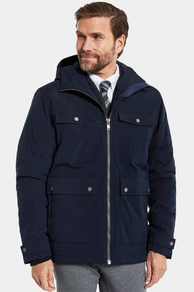 Parka Jas Voor Heren Didriksons Parka Hilding Navy 2 Parka Jas Voor Heren Didriksons Parka Hilding Navy - Afbeelding 2