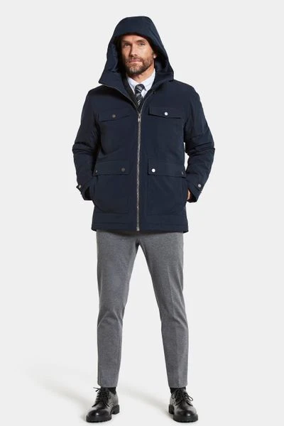 Parka Jas Voor Heren Didriksons Parka Hilding Navy 3 Parka Jas Voor Heren Didriksons Parka Hilding Navy - Afbeelding 3