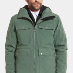Parka Jas Voor Heren Didriksons Parka Hilding Donkergroen -Sport Jas Verkoopwinkel 75048 2