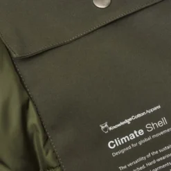 Parka Jas Voor Heren KnowledgeCotton Apparel Jas Donkergroen -Sport Jas Verkoopwinkel 75064 4