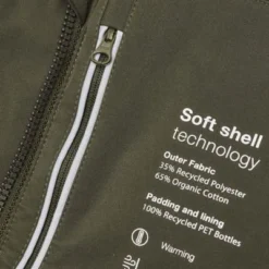 Parka Jas Voor Heren KnowledgeCotton Apparel Jas Donkergroen -Sport Jas Verkoopwinkel 75064 6