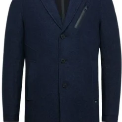 Wollen Jassen Cast Iron Wollen Coat Navy 6 Wollen Jassen Cast Iron Wollen Coat Navy -Sport Jas Verkoopwinkel 75065 1 1
