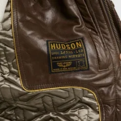 Winterjas Voor Heren PME Legend Jas Hudson Leer Bruin -Sport Jas Verkoopwinkel 75121 5