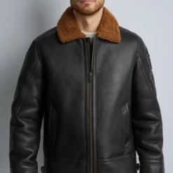 Winterjas Voor Heren PME Legend Lammy Jacket Leer Donkerbruin -Sport Jas Verkoopwinkel 75166 3